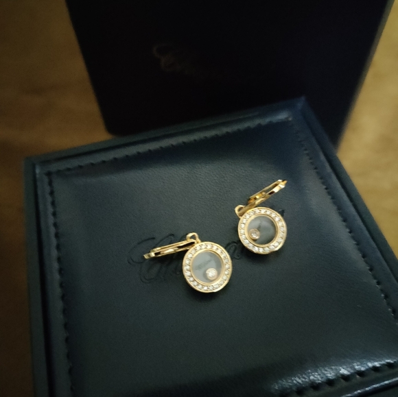 Chopard 18k gold earrings - Picture 6 of 6